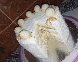 صورة لخطوة 24 من وصفة كيكة جوز الهند بلمسة راقية 🤍🥥