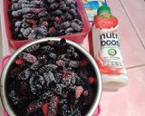 Foto langkah ke 1 dari resep Mulberry Milky Juice.