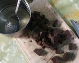 Foto langkah ke 2 dari resep Panacotta Cokelat Vanilla.