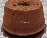 Foto langkah ke 9 dari resep Choco Chiffon Cake.