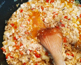 Foto del paso 2 de la receta: Berenjenas horneadas con pollo y tomate