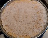 A picture of step 2 of Coconut fudge.