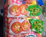 Foto del paso 3 de la receta: Sándwich DE PAN INTEGRAL CON JAMÓN, RÚCULA, TOMATE Y ACEITUNAS 🥳🤪🥳🤪🥳🤪💚💚💚💚😛😃🥳💪💪💪💫💋💫💫💫💋💋💋🙏