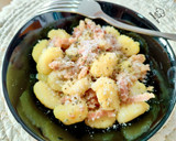 Foto del paso 6 de la receta: Ñoquis de patata con bacon al curry