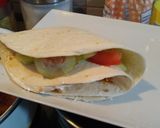Tortilla szendvics recept fázis 5 fotója