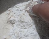A picture of step 2 of Urad Dal Bedmi Puri.