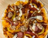 Foto langkah ke 6 dari resep Pizza Teflon Mudah (takaran sendok).
