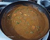 A picture of step 7 of Shahi Matar Paneer Masala.