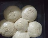 A picture of step 2 of Sweet bun glaze.