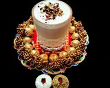 A picture of step 4 of Coconut Milk Thandai.