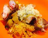 Hình bước làm 3 của món Bì, bún, bê (3B)