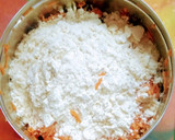 கேரட் பொட்டுக்கடலை வடை (Carrot and RoastedGram Wadaa) (Carrot po ரெசிபி ஸ்டேப் 5 புகைப்படம்