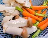 Hình bước làm 1 của món Bánh canh gà và nấm
