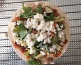 Foto del paso 7 de la receta: Pizza vegetariana en base de tortilla de maíz