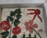 Foto langkah ke 7 dari resep Focaccia Garden.