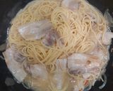 รูปขั้นตอนการทำที่ 4 ของ Bacon White Cream Pasta พาสต้าเบคอนซอสครีม