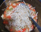 Foto langkah ke 3 dari resep Pizza telur veggie.