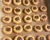 Foto langkah ke 5 dari resep 124. Choco Cheese Thumbprint Cookies.