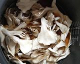 A picture of step 3 of Maitake Mushroom Rice for Fall.