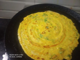 बेसन का चटपटा चीला (besan ka chatpata cheela recipe in Hindi)