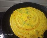 बेसन का चटपटा चीला (besan ka chatpata cheela recipe in Hindi) रेसिपी चरण 3 फोटो