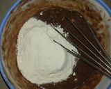 A picture of step 2 of Chocolate banana pancakes #chocolatebakingcontest.