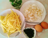 Foto del paso 4 de la receta: Huevos revueltos con bacalao