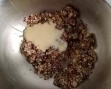 A picture of step 2 of Chocolate  Peanut Modak.