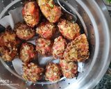 A picture of step 3 of Fried Rice Cabbage Dumplings.
