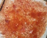 A picture of step 3 of Bread Omlette.