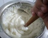 A picture of step 2 of Rice flour khichu.