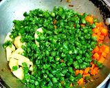 मिक्स हरी-भरी चटपटी सब्जी(Mix hari -bhari chatpati sabzi recipe in hindi) रेसिपी चरण 9 फोटो