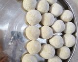 A picture of step 3 of Farali pattice.