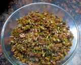 A picture of step 2 of Mogri Subzi.