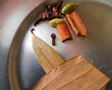 A picture of step 3 of Mutton kasha.