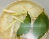Foto langkah ke 2 dari resep Rebung kikil telor santan kuah kuning.