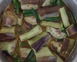 Foto langkah ke 4 dari resep Lodeh Terong, Kacang Panjang.