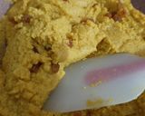 A picture of step 4 of Kharek(Fresh Yellow Dates) Halwa.