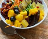 Une image de l'étape 6 de 🥒🌶️Pokebowl🪹🍃sucré🫐🥝 salé 🍒🥕🥑.