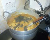 A picture of step 7 of Groundnut soup with chicken.
