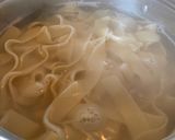 Krémes cukkinis gombás laska omlós csirkemellel🍄🍅🍜 recept fázis 2 fotója