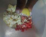 A picture of step 2 of Sukha Bhel.