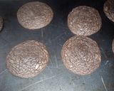 A picture of step 5 of easy brownie cookies.