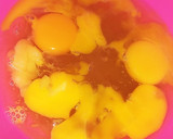 Foto langkah ke 1 dari resep Bolu kukus PELANGI mini ide jualan 5 telur (loyang 20x20).