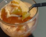 Foto del paso 4 de la receta: Postre de gelatina de durazno, yogur y durazno fresco 🍑