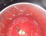 A picture of step 1 of Strawberry shake.
