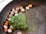 Genovese pasta with kale