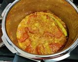 A picture of step 4 of Quick sambar with chayote.