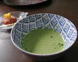 Preparing a cup of Matcha on a table recipe step 8 photo