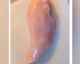 Une image de l'étape 1 de Risotto, Poulet et champignon.
